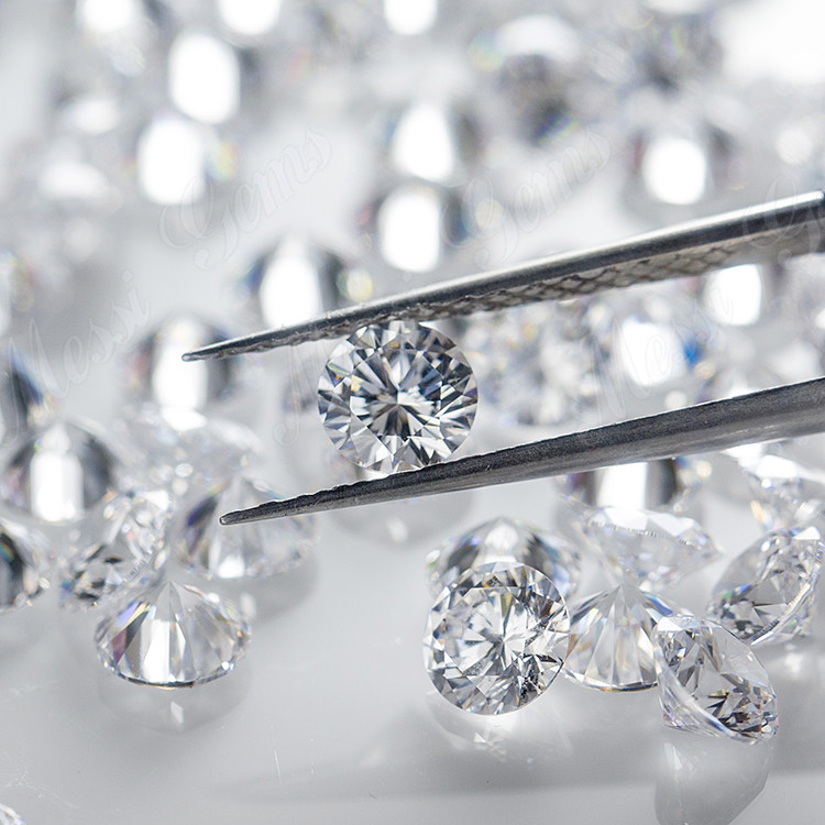 800 $ de diamants de laboratoire en vrac synthétiques 1 carats HPHT cultivés en laboratoire D Diamants en vrac CVD SI1