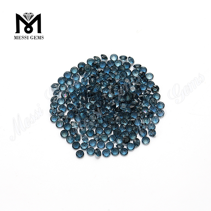 Vente en gros de topazes bleues de Londres pierres semi-précieuses prix par carat