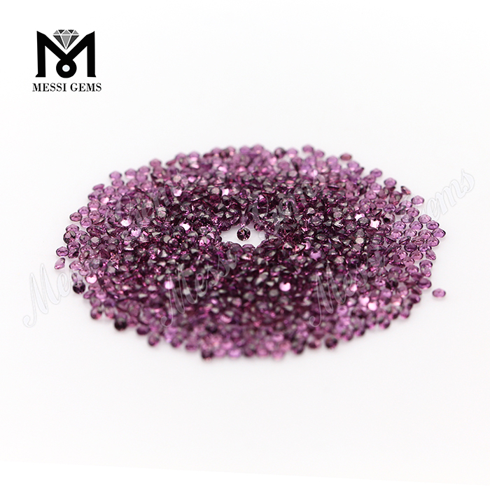 1,75 mm Grenat naturel en pierre de grenat violet naturel de petite taille