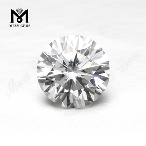 Diamant de moissanite en vrac en gros solitaire rond brillant moissanite pour bague