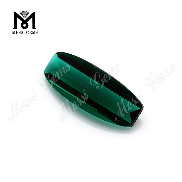 pierre de verre couleur émeraude nano cristal pour bijoux