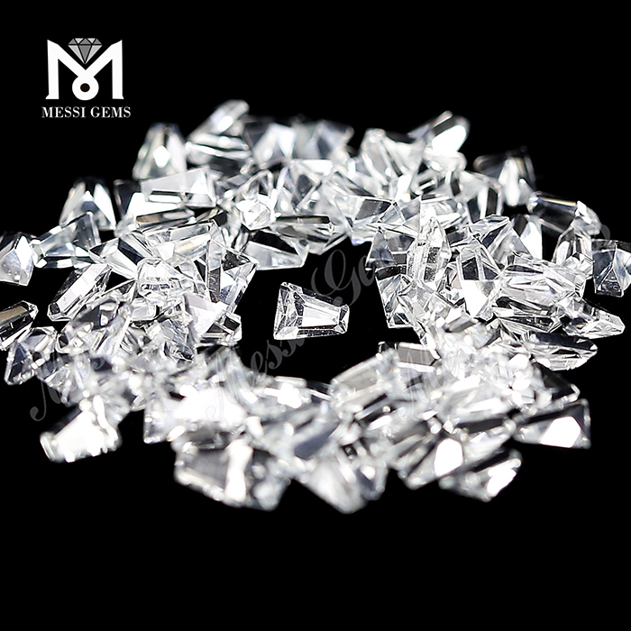 Pierre de topaze blanche naturelle Trapèze 3x2x1.5 Prix de la pierre de topaze naturelle