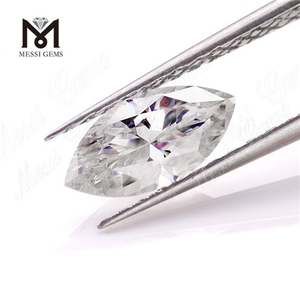 Prix ​​de gros machine coupe def couleur marquise forme lâche diamant moissanite