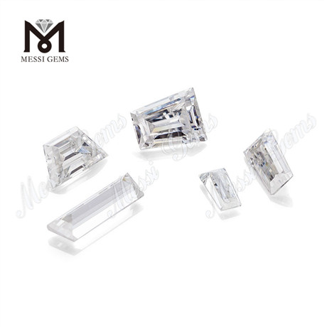 Fantaisie forme tapp blanc synthétique vvs moissanite diamant lâche prix