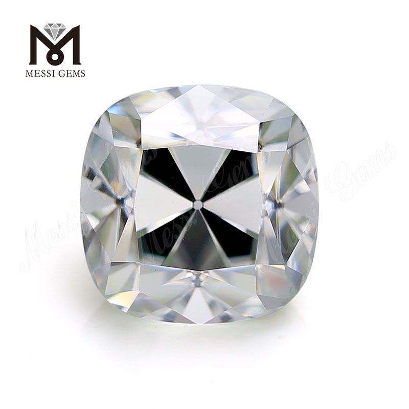 Moissanite synthétique DEF coupe princesse 3,5 mm à 9,5 mm