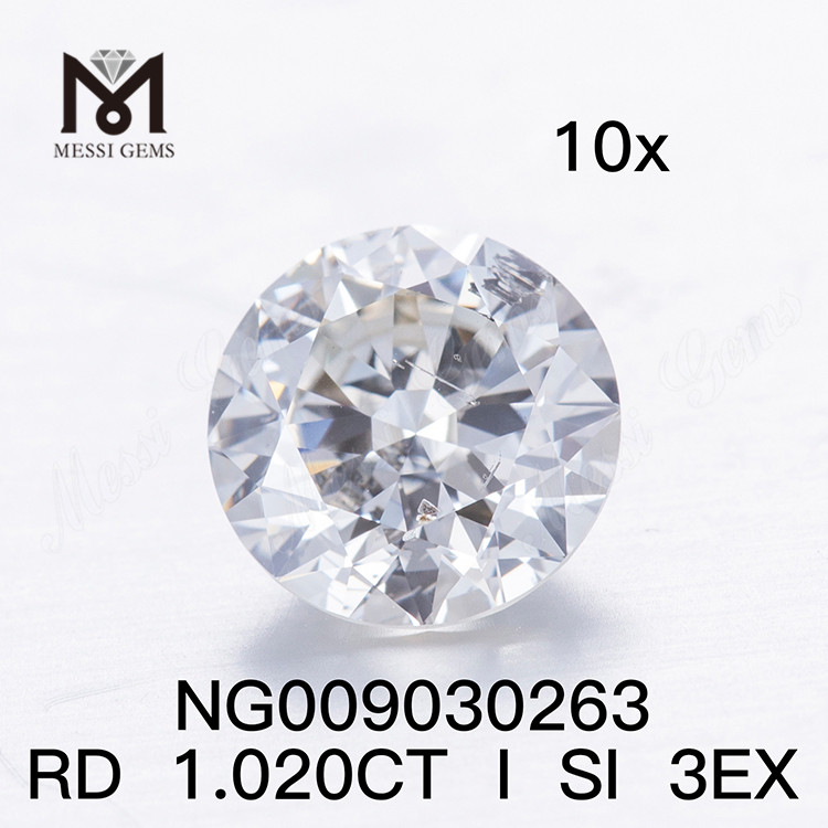 1,020 ct de diamants synthétiques de pierres précieuses en vrac I SI EX Cut
