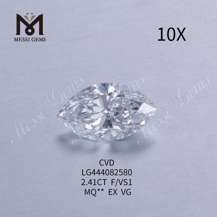 2.41ct MARQUISE BRILLIANT Lab Grown diamants F VS1