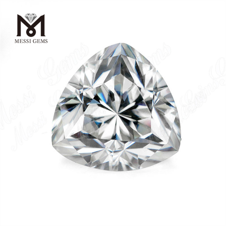 10x10mm VVS DEF Couleur en vrac Trillion Cut en vrac Moissanite