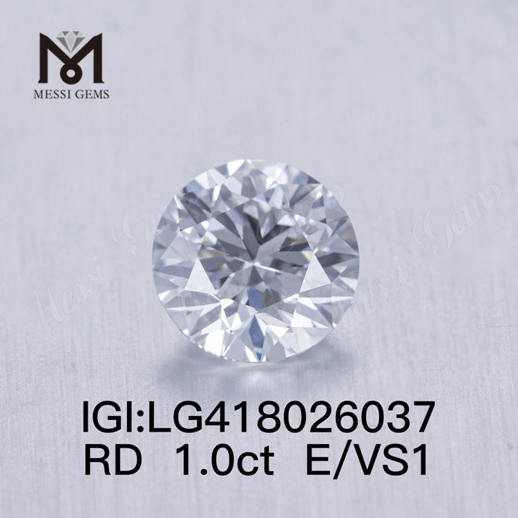 Diamant de laboratoire 1 carat E/VS1 EX VG