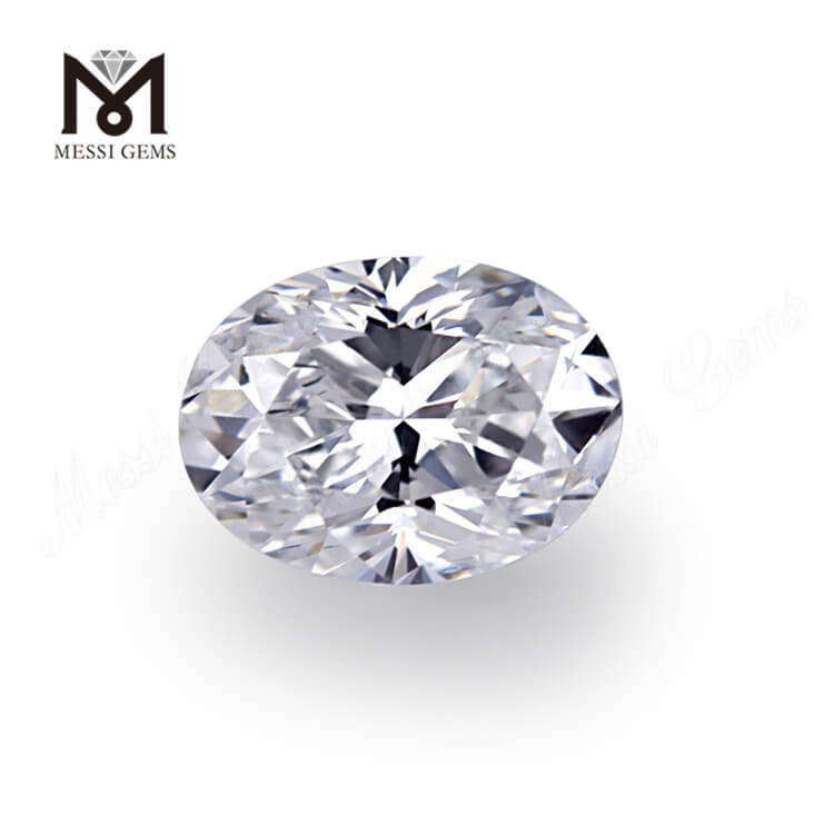 OVAL D VS2 excellente coupe 0,415 carat diamant synthétique prix par carat